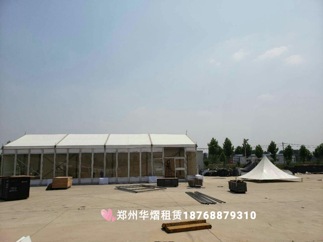 <b>山西大同尖顶篷房透明玻璃篷房出租</b>
